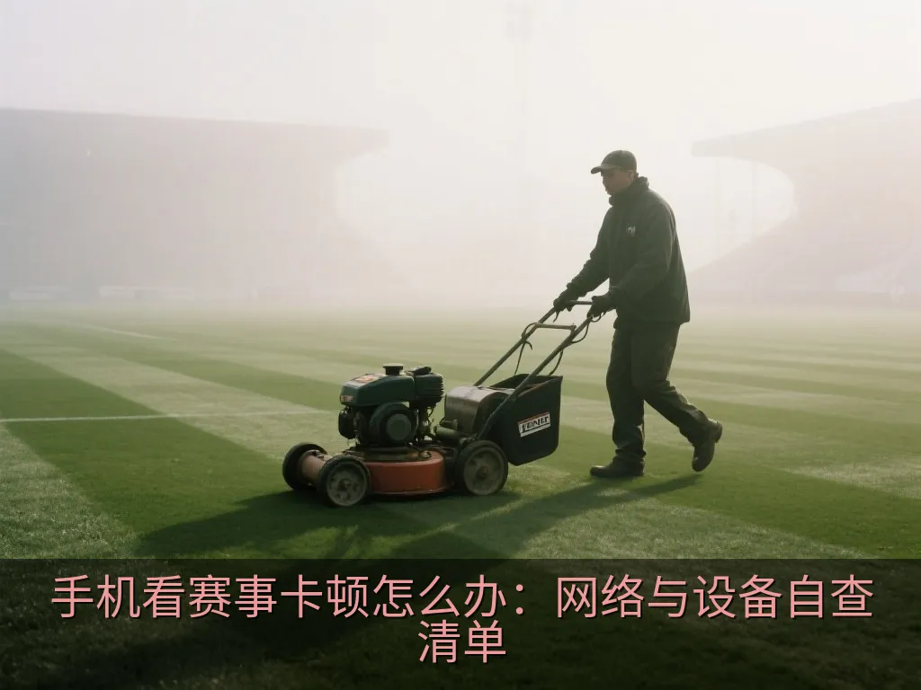 手机看赛事卡顿怎么办：网络与设备自查清单
